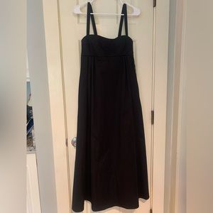 NWOT Zara Black long maxi dress size medium
